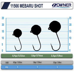 Cultiva 11566 Mebaru Shot Glow Lrf Jighead - Thumbnail