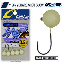 CULTIVA - Cultiva 11566 Mebaru Shot Glow Lrf Jighead