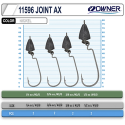 Cultiva 11596 Joint Ax Lrf Jighead - Thumbnail