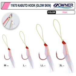 Cultiva 11670 Kabuto Glow Skin Fosforlu Jigging İğnesi - Thumbnail