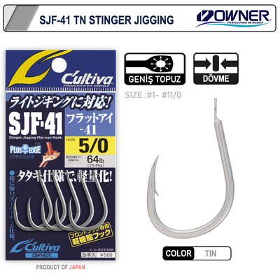 CULTIVA - Cultiva SJF-41 11699 Stinger Jigging Jig İğnesi 
