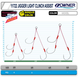 Cultiva 11722 Jigger Light Clint Assist Jig İğnesi - Thumbnail