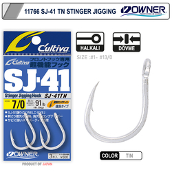 Cultiva 11766 Stinger Jig İğnesi - Thumbnail