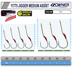 Cultiva 11775 Jigger Medium Assist İğne - Thumbnail