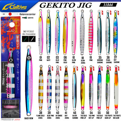 CULTIVA - Cultiva 31844 Gekito Jig 40g 11cm