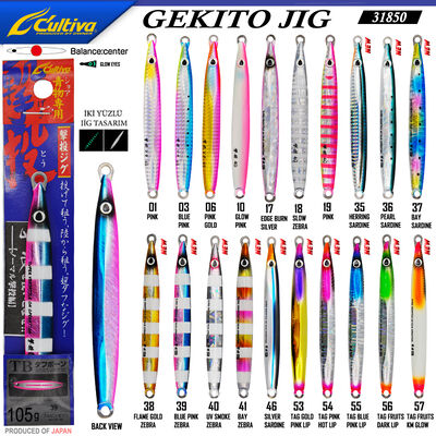 CULTIVA - Cultiva 31850 Gekito Jig 105g 15.5 cm