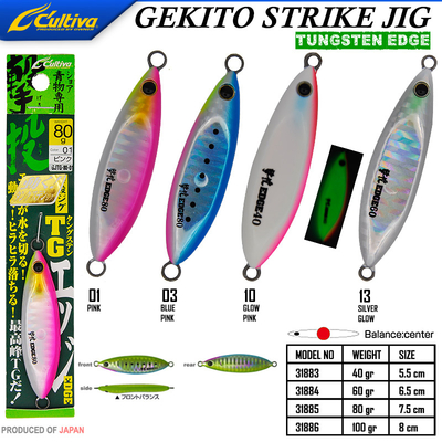 CULTIVA - Cultiva 31883 Strike Jig Tungsten Edge 40 GR 5,5 CM