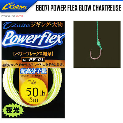 CULTIVA - Cultiva 66071 50lb Powe Flex Chartreuse