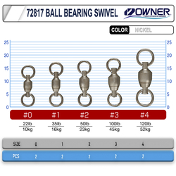 Cultiva 72817 Ball Bearing Swivel Bilyalı Fırdöndü - Thumbnail