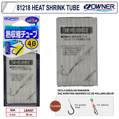 OWNER - Cultiva 81218 Heat Shrink Tube 2-3-4-5 mm