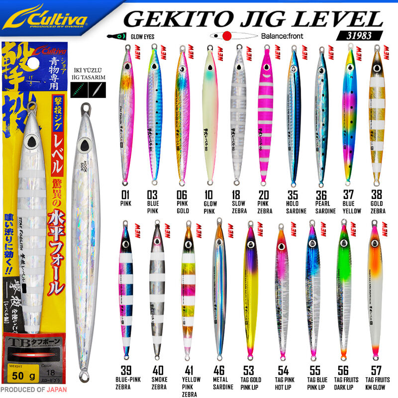 CULTIVA - Cultiva JİG 31983 Gekito Jig Level 50g