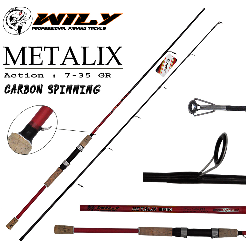 Wily Metalix 270 cm Spin Kamış 7-35 gr