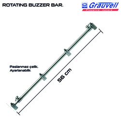 Grauvell - Grauvell BUZZER BAR ROT 56CM BZ-05