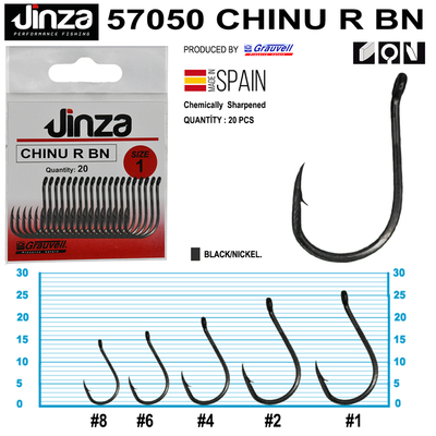 JINZA - Jinza 57050 Chinu R BN Olta İğnesi 20 Adet