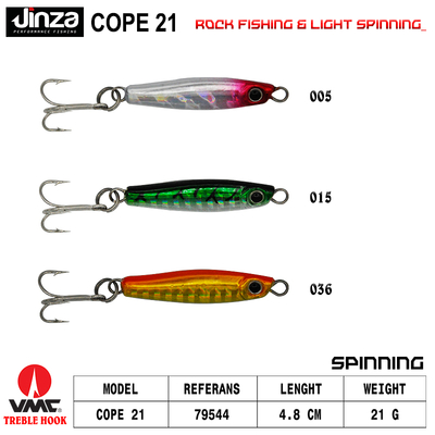JINZA - Jinza Cope 21 gr Light Jig 48 mm