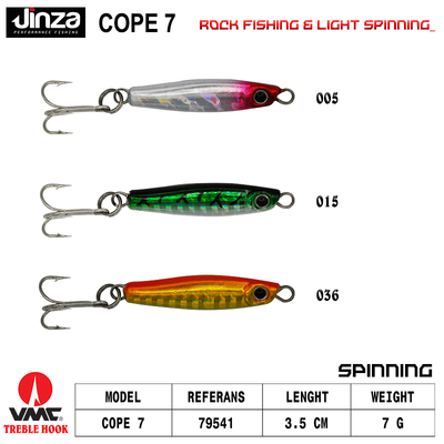 JINZA - Jinza Cope 7 gr Baby Jig 35 mm