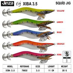 JINZA - Jinza EGI Xiba 110 mm 20 gr Kalamar Zokası