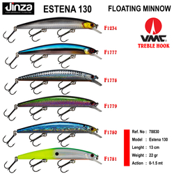 JINZA - Jinza Estena 130 mm 22 gr Maket Balık