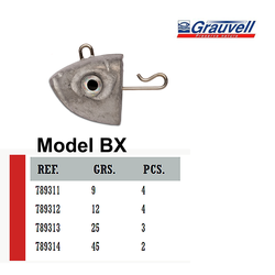 JINZA - JINZA JIG HEAD BX 9GR BLISTER 4 lü