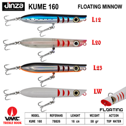 JINZA - Jinza Kume 160 mm 58 gr Maket Balık