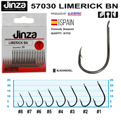 JINZA - Jinza 57030 Limerik BN Olta İğnesi 20 Adet