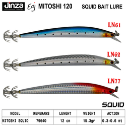 JINZA - Jinza Egi Mitoshi 120 mm 14.5 gr Kalamar Zokası