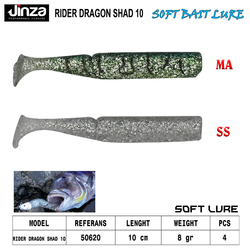 JINZA - Jinza Rider Dragon Shad 100 mm 8 gr Silikon Balık