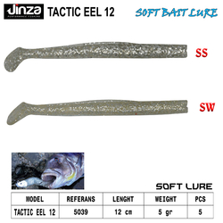 JINZA - Jinza Tactic Eel 120 mm 5 gr Zargana Silikon