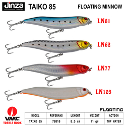 JINZA - Jinza Taiko 85 mm 11 gr Maket Balık