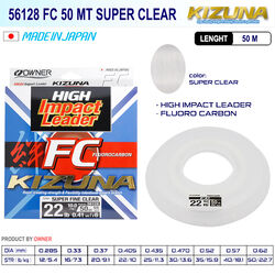 KIZUNA - Kizuna 56128 Fc 50mt Super Clear
