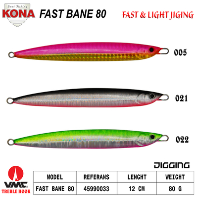 KONA - Kona Fast Bane Jig 80 gr