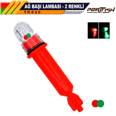 PORTFISH - Portfish Ağ Başı Lambası İki Renkli