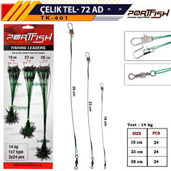 PORTFISH - Portfish Çelik Tel Kartela 72 Li