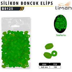 Liman - Liman Silikon Boncuk Elips 100 ad