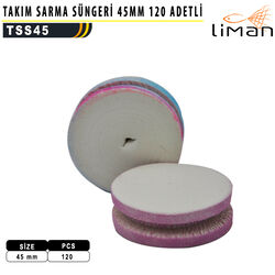 Liman - Liman Takım Sarma Süngeri 45 mm - 120 adetli