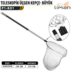 Liman - Liman Teleskopik Üçgen Kepçe Büyük