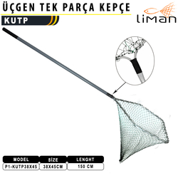 Liman - Liman Üçgen Tek Parça Misina Kepçe 38x45X150 cm