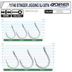 Cultiva 11746 Stinger Jigging SJ-38TN - Thumbnail