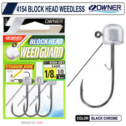 OWNER - Owner 4154 Block Head Weedless