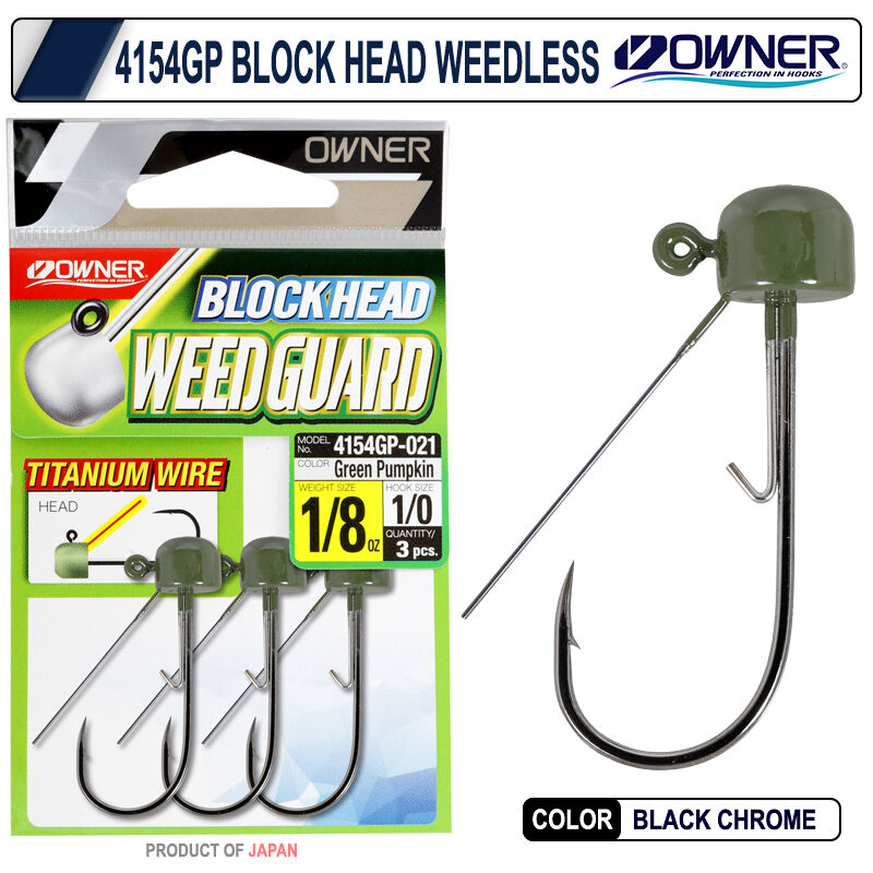 OWNER - Owner 4154GP Block Head Weedless
