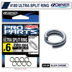 Owner 4180 Split Ring Ultra Wire Jig Halkası - Thumbnail