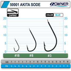 Owner 50001 Akita Sode Blue İğne - Thumbnail