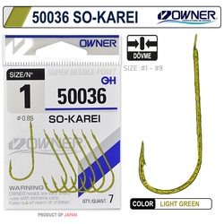 Owner 50036 So- Karei Light Green İğne - Thumbnail