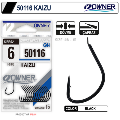 OWNER - Owner 50116 Kaizu Black İğne