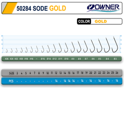 Owner 50284 Sode Gold İğne - Thumbnail