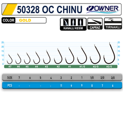OWNER 50328 Cut Chinu Gold - Thumbnail
