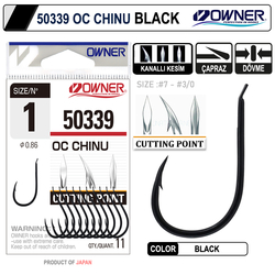 OWNER - Owner 50339 Cut Chinu Black İğne