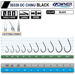 Owner 50339 Cut Chinu Black İğne - Thumbnail