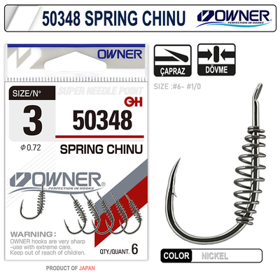 OWNER - Owner 50348 Spring Chinu Nickel İğne