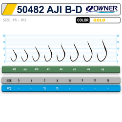 OWNER 50482 AJI B- D GOLD - Thumbnail